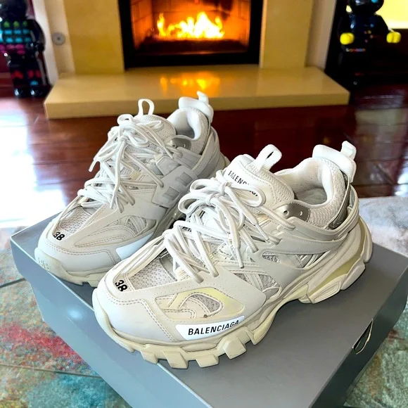 Balenciaga | Shoes | Balenciaga Track Sneakers Womens Us 8